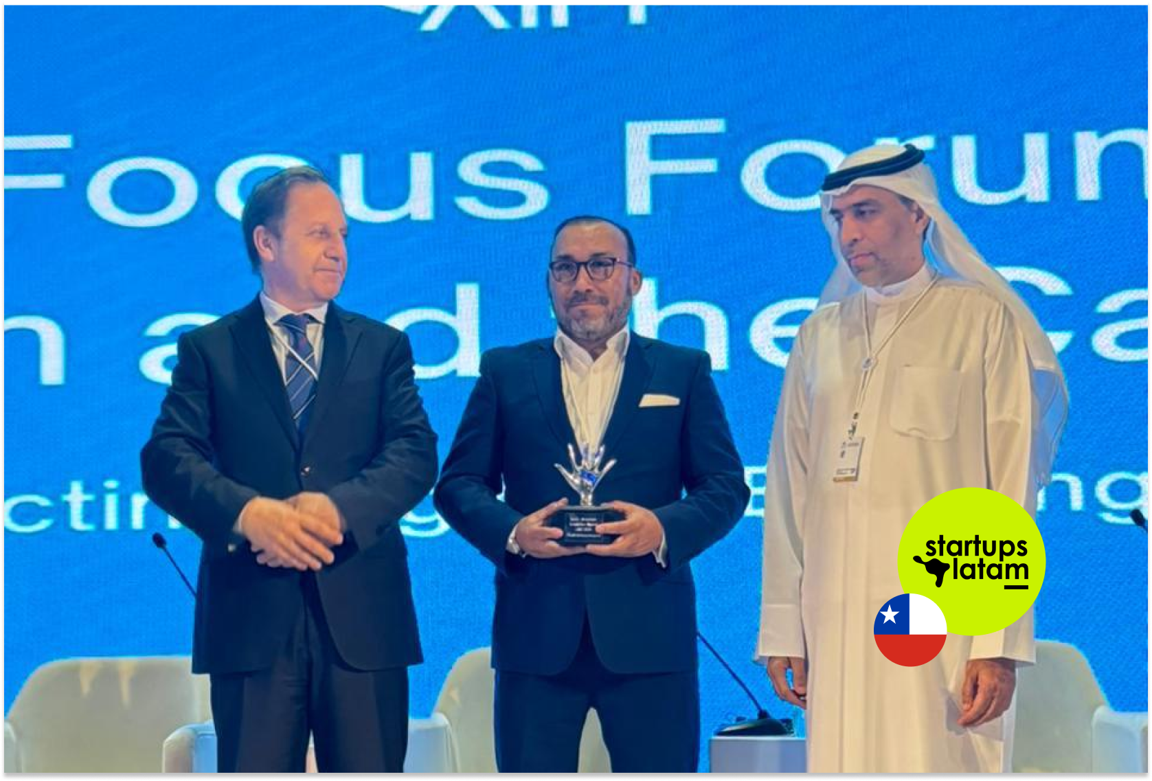 Chilean startup that simplifies foreign trade participated among the Top 100 in the world in Saudi Arabia
